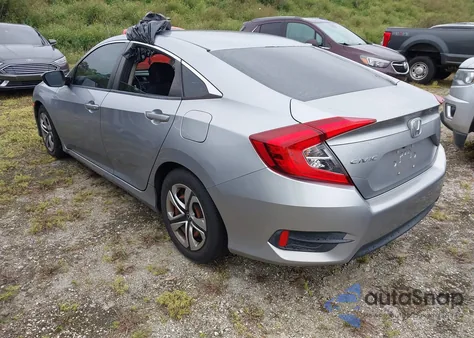 2017 Honda Civic Lx из США, поврежденный, VIN 19XFC2F54HE206411